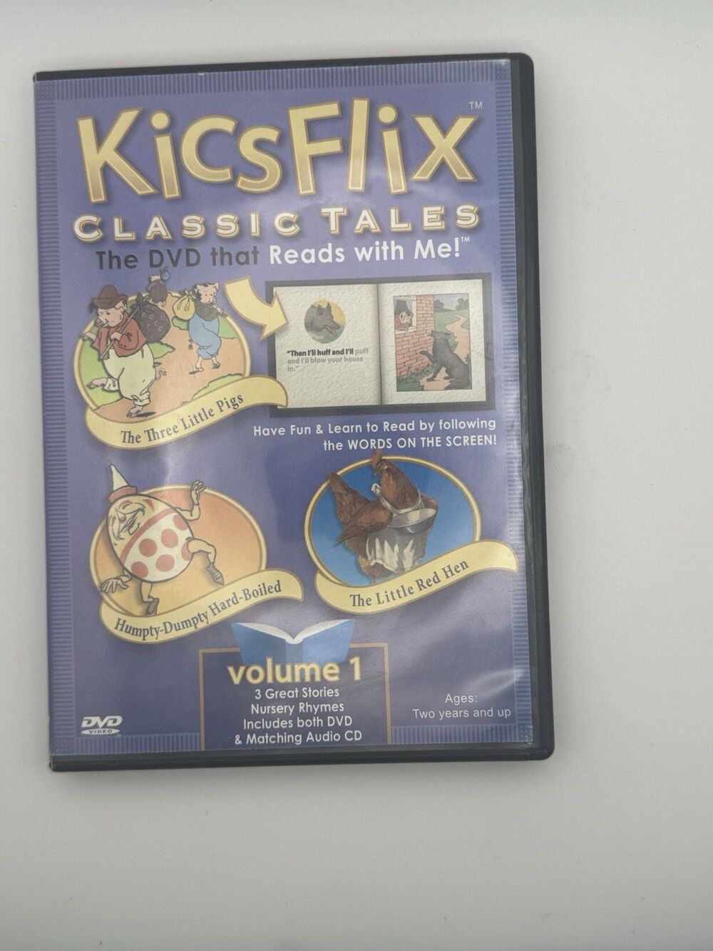 KicsFlix Classic Tales Vol 1 DVD & Audio C